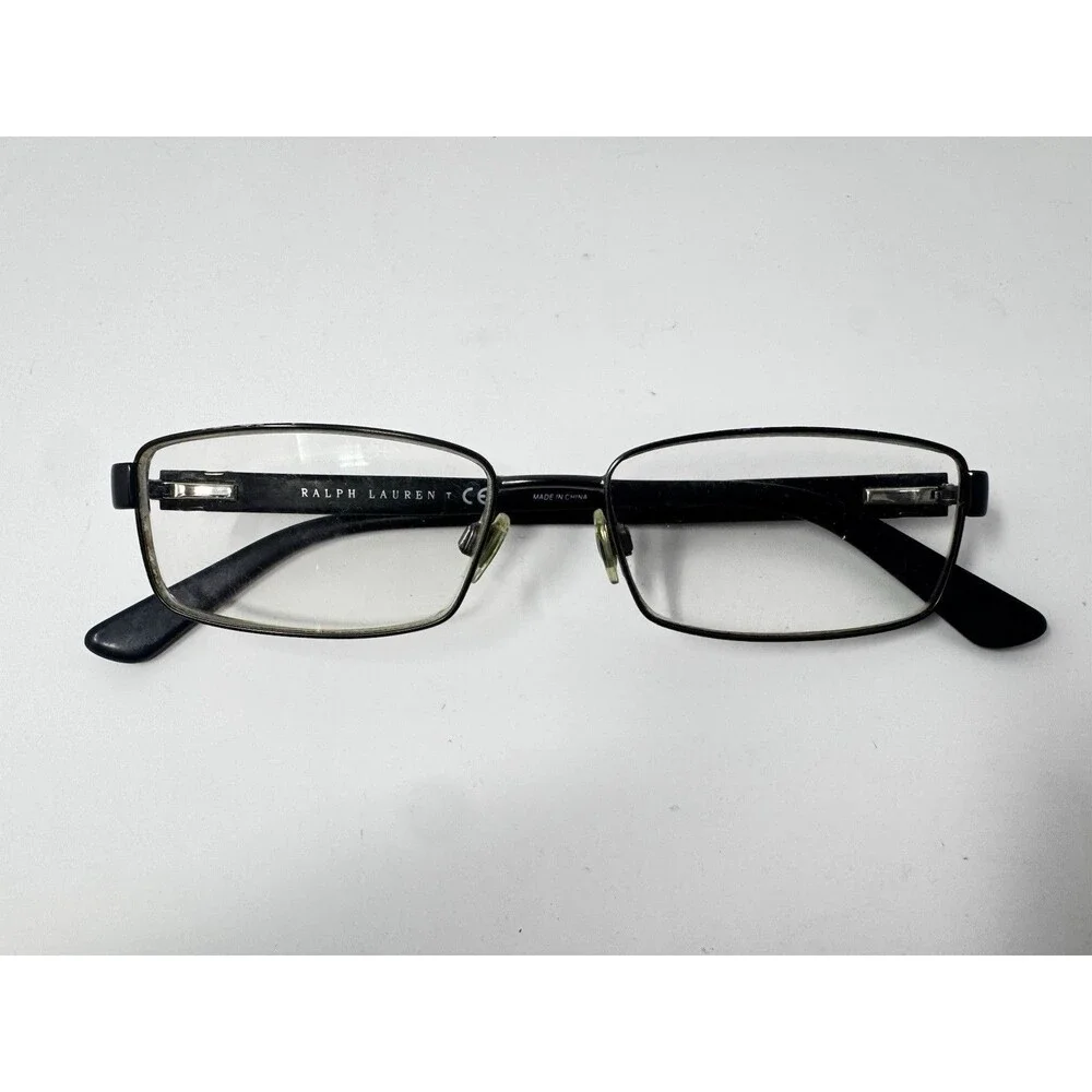 Ralph Lauren PH1144 9050 Black Rectangle Eyeglass Frames 54-16-145